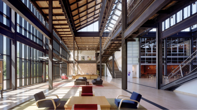 Pixar Studio’s floor plans, which facilitate face-to-face interaction